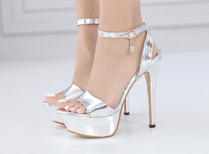 Heel Height 14CM sandals platform sandals