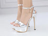 Heel Height 14CM sandals platform sandals