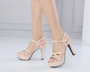 12CM high heels platform chunky heel sandals