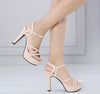 12CM high heels platform chunky heel sandals