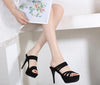 Women's sandals 12cm stiletto high heel platform