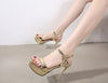 Women sandals 12CM stiletto platform high heels