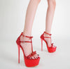 Wedding shoes women's new style sexy bow