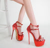 Wedding shoes women's new style sexy bow