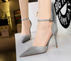 European fashion high-heeled sandal sexy banquet hollow shoes stiletto