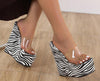 European fashion  sandals comfortable wedge high-heeled