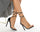Roman Style Studded Fashion Women's 12cm High-heeled Sandals