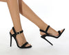 European fashion 12 cm high-heeled sandal