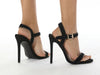 European fashion 12 cm high-heeled sandal