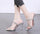 High-heeled sandal Summer new party open toe sandals rhinestone