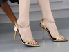 European fashion new style women's pointed toe high-heeled sandals