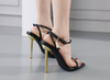 European fashion new style women's pointed toe high-heeled sandals