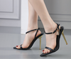 European fashion new style women's pointed toe high-heeled sandals