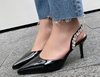 High-heeled women's stiletto pointed toe shoes