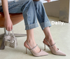 New fashion pointed high-heeled women's stiletto sandals