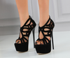 Comfortable 16cm High Heel Sandals for women