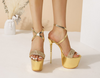 Summer open toe high-heeled platform sandals