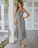 Hollow Summer dress Sling dress knitted for women