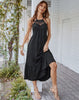 Hollow Summer dress Sling dress knitted for women