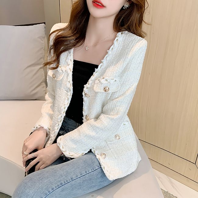 Loose Autumn fashion Woven Jacket for women