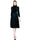 Long dress mid-length velvet New style Plain pleated women dress