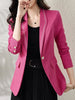 Autumn white jacket women's fashion style Blazer