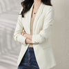 Autumn white jacket women's fashion style Blazer