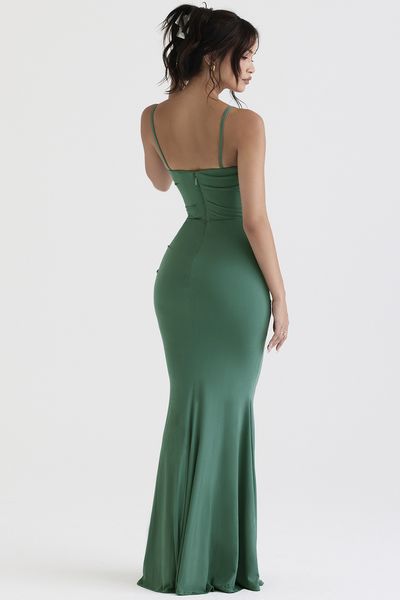 Backless Solid color Dresses Women party dress  Maxi dress