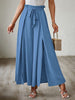 Loose High waist Wide leg Pants with belt