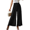 Loose High waist Wide leg Pants with belt