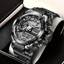 Outdoor Sports Electronic Watch 30M WR Luminous Digital Silicone Wrist Watch For Men Women FS