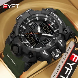 Boy's Watch FYFT Contrast Color Trend Outdoor Glow Casual Boy's Watch FS