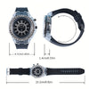 Candy Color Luminous Student Quartz Watch, Teenager's Simple Luminous Quartz Watch FS
