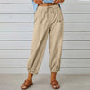 European style Loose High waist Wide leg Pants