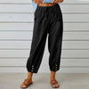 European style Loose High waist Wide leg Pants