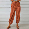 European style Loose High waist Wide leg Pants