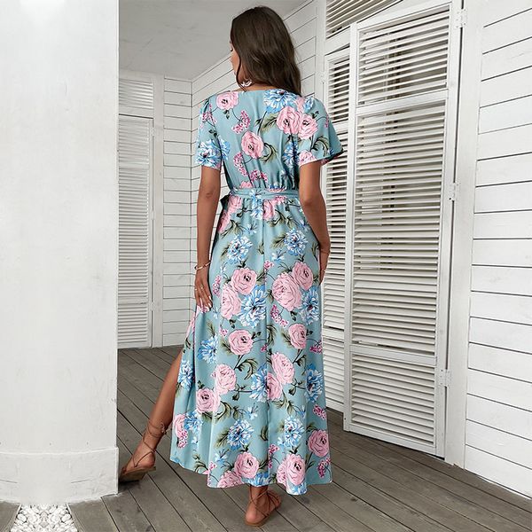 European style Dress  Loose Printed fashion