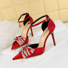 European women style Fashion Party wear Pointed sandals