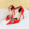 European women style Fashion Party wear Pointed sandals