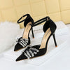 European women style Fashion Party wear Pointed sandals