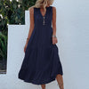 European style Loose sleeveless women dress