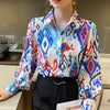 Fashion Long sleeve Lantern sleeve Blouse