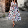 European style Casual Printed Bohe dress