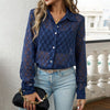 European style Sexy Long sleeve blouse for women