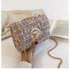 Ins Luxury Casual handbags Tweed Shoulder bag