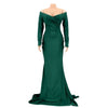 Women's Elegant V neck Split Long dress