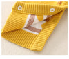 Baby 0-18M Duck Print Knitted Button Jumpsuit Baby Clothing  Knitwear