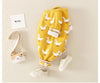 Baby 0-18M Duck Print Knitted Button Jumpsuit Baby Clothing  Knitwear