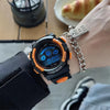 Sport Digital Watch, Alarm Clock, Timer, Calendar, Day Of The Day Wrist Watch, FS