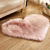 Plush Heart Shaped Carpet Non-Slip Mat Fluffy Rug Floor Mat Blanket Sofa Cushion Foot Pad Carpets For Living Room Home Decor